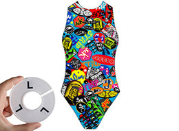 Waterpolo badpak maat L (D38=FR40)
