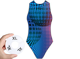 Waterpolo badpak maat XL (D40=FR42)
