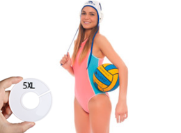 Waterpolobadpak maat 5XL (D48=FR50)