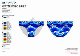 Turbo waterpolobroek ZV Onderdak + sponsor (voorbeeld 2)