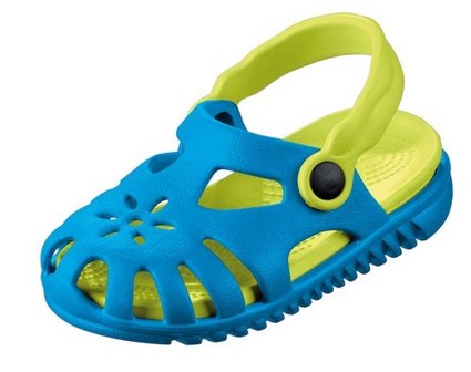 BECO Kinder sandaal, EVA, blauw, maat 23
