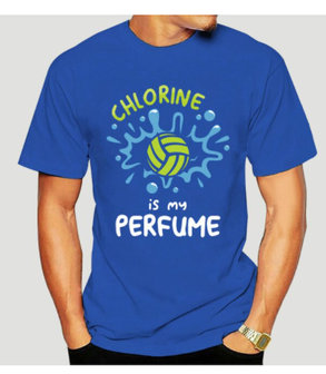 special made Waterpolo t-shirt men (chlorine)