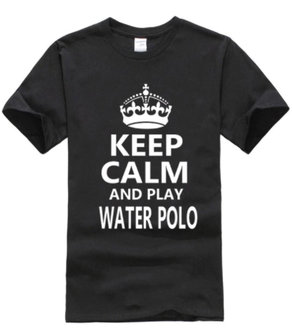 special made Waterpolo t-shirt men (keep calm)