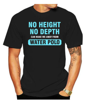 special made Waterpolo t-shirt men (no height no dept)