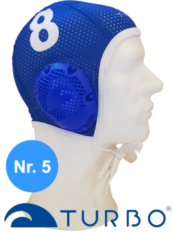 Turbo Waterpolo Cap New Generation Blue 5