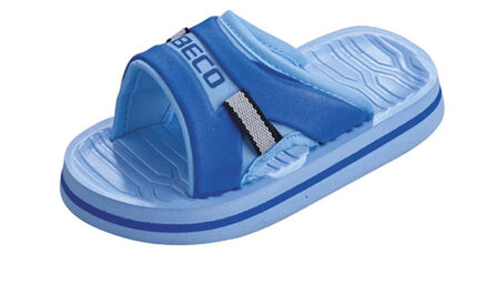 Opruiming showmodel BECO kinderslipper blauw maat 27