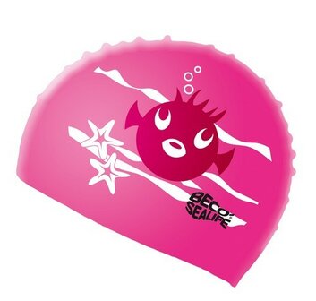 BECO Sealife, zwembril setje 1, zwembril en badmuts, roze