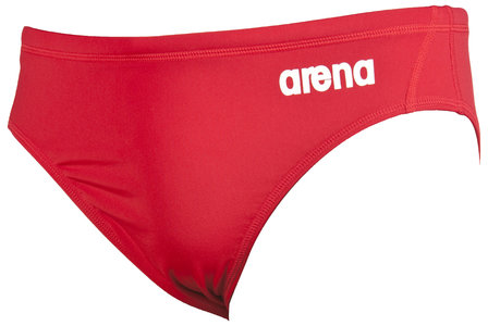 Arena M Solid Waterpolo Brief red/white FR70-XS-D2