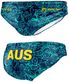 Special Made Turbo Waterpolo broek Aus Fun
