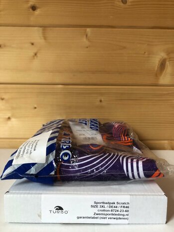 Blackfriday Deal! Turbo (SIZE 3XL) Sportbadpak Scratch FR46/D44/3XL