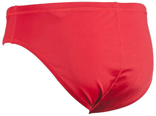 Arena M Solid Waterpolo Brief red/white FR70-XS-D2