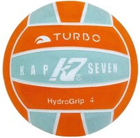 Waterpolo bal Turbo Kap 7 Aqua sky hydrogrip size 4 Waterpolo bal Turbo Kap 7 Aqua sky hydrogrip size 4